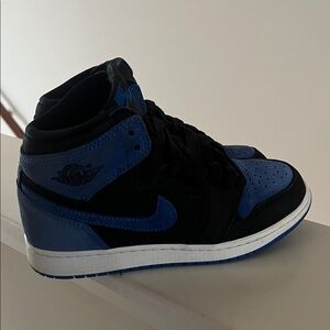 Jordan 1 black and blue